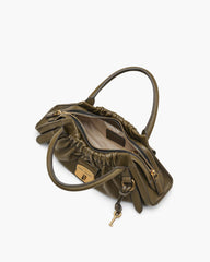 The Cristina Small Satchel - Beech