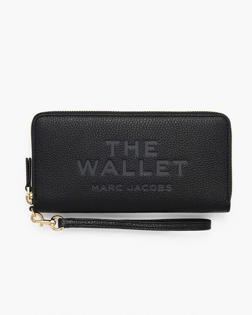 The Leather Continental Wallet - Black