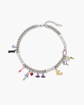 The Dollhouse Charm Necklace - Silver/Multi