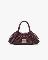The Cristina Small Satchel - Dark Plum