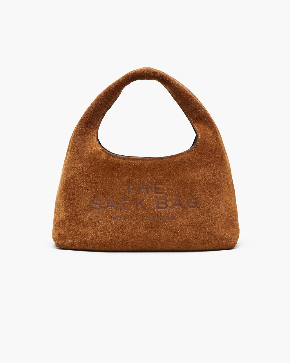 The Suede Mini Sack Bag - Copper