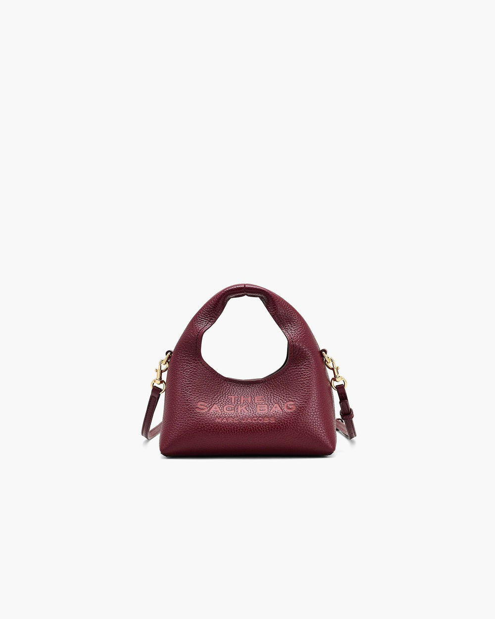 The Micro Crossbody Sack Bag - Cherry