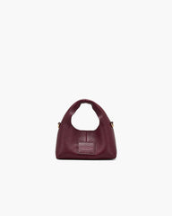 The Micro Crossbody Sack Bag - Cherry