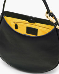 The Large Dual Hobo Bag - Black