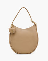 The Large Dual Hobo Bag - Camel