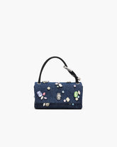 The Gem Denim Mini Dual Bag - Indigo