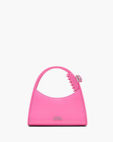 The Claw Clip Crossbody Bag - Bow Pink