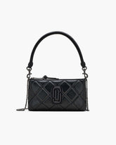 The Quilted Snapshot Convertible Shoulder Bag - Black