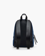 The Biker Colorblock Denim Medium Backpack - Indigo Multi