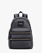 The Biker Nylon Large Backpack - Dark Shadow|Dark Shadow