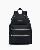 The Biker Nylon Large Backpack - Black|Black