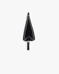 The Dots Top Zip Charm Wallet - Black Multi