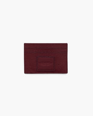 The Leather Card Case - Cherry