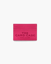 The Leather Card Case - Raspberry Pink