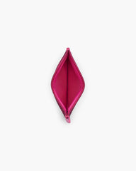 The Leather Card Case - Raspberry Pink