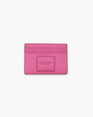 The Leather Card Case - Bow Pink