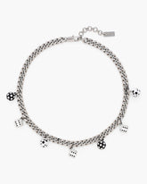 Derrick Adams X Marc Jacobs Dice Charm Necklace - Silver/Multi