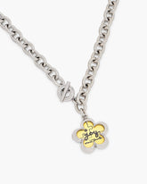 The Daisy Puzzle Necklace - Silver/Multi