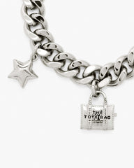 The Mini Icon Charm Bracelet - Light Antique Silver