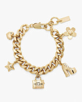 The Mini Icon Charm Bracelet - Light Antique Gold