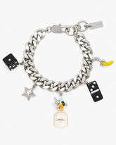 Perfect Charm Bracelet - Silver/Pink Multi