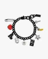 The Collector Charm Bracelet - Black Multi