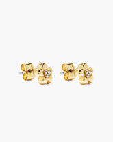 The Daisy Earrings - Gold/Crystal