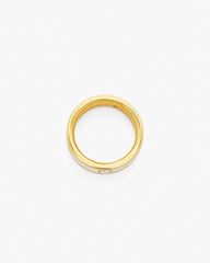 The Marc Jacobs Enamel Ring - Gold/Cream
