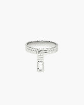 J Marc Zipper Ring - Silver