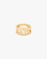 The Monogram Ring - Gold