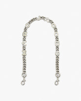 The Logo Chain Shoulder Strap - Nickel
