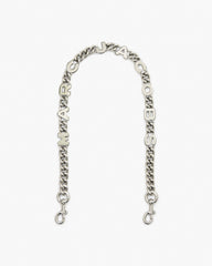 The Logo Chain Shoulder Strap - Nickel