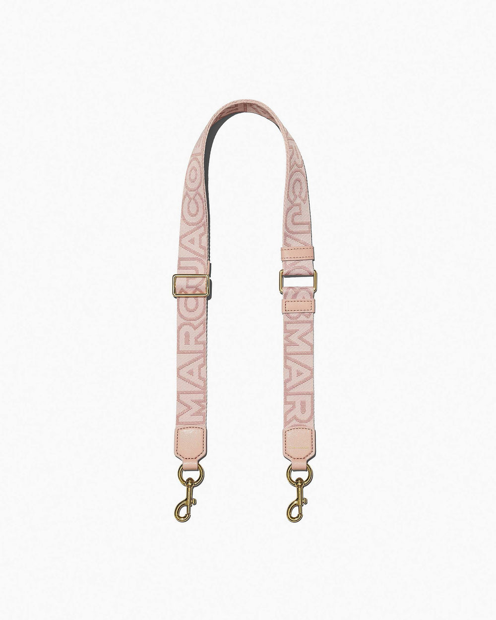 The Thin Outline Logo Webbing Strap - Rose Multi