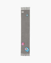 Hattie Stewart X Marc Jacobs Daisy Wool Scarf - Grey Multi