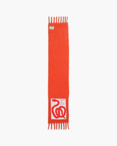David Shrigley X Marc Jacobs Snake Wool Scarf - Orange Multi