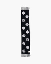 Derrick Adams X Marc Jacobs Dice Wool Scarf - Black Multi