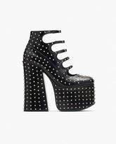 The Glam Studs Kiki Ankle Boot - Black