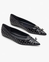 The Glam Studs Kat Ballerina - Black