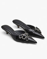 The Emma Kitten Heel - Black