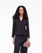 Tuxedo Suiting Blazer - Black