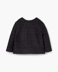 Tweed Backwards Lady Jacket - Black