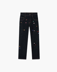 The Gem Denim Jeans - Blue