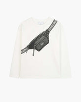 The Trompe Loeil Tee - White