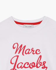 The Logo Lipstick Tee - White
