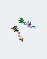 Characters Earrings - Multi