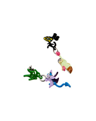 Characters Earrings - Multi