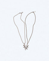 Friendship Necklace Set - Silver Ox