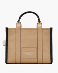 The Colorblock Medium Tote Bag - Camel Multi