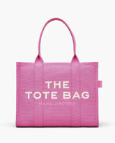 The Canvas Large Tote Bag - Bow Pink