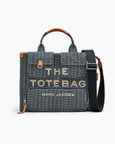 The Cargo Monogram Denim Medium Tote Bag - Sun Faded Denim